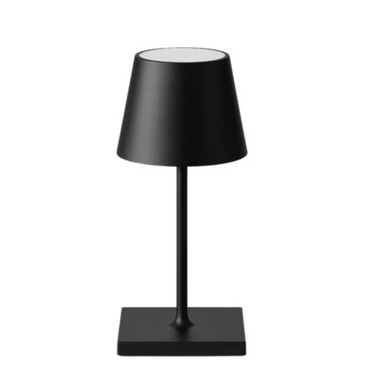 Mini Sven – Tafellamp – Oplaadbaar – Voor Binnen & Buiten – 26 cm – Zwart - enke stuk