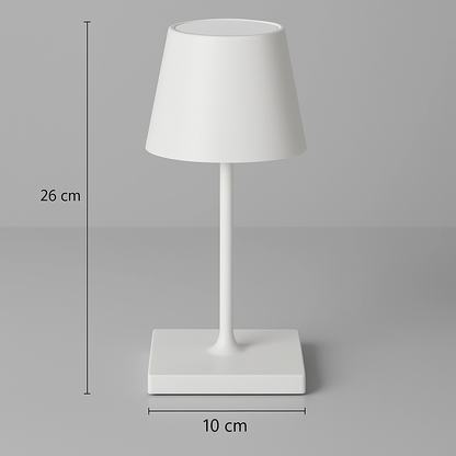 Mini Sven – Tafellamp – Oplaadbaar – Voor Binnen & Buiten – 26 cm – Wit