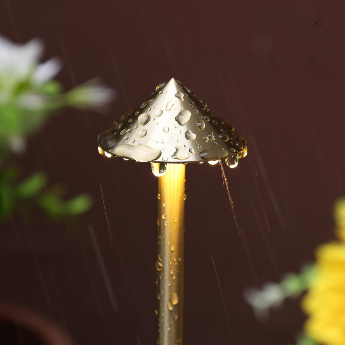 Finn – Tafellamp – Oplaadbaar – Voor Binnen & Buiten – 29 cm – Goud