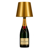 Aura – Tafellamp – Flessenlamp - Oplaadbaar – Voor Binnen & Buiten – Goud