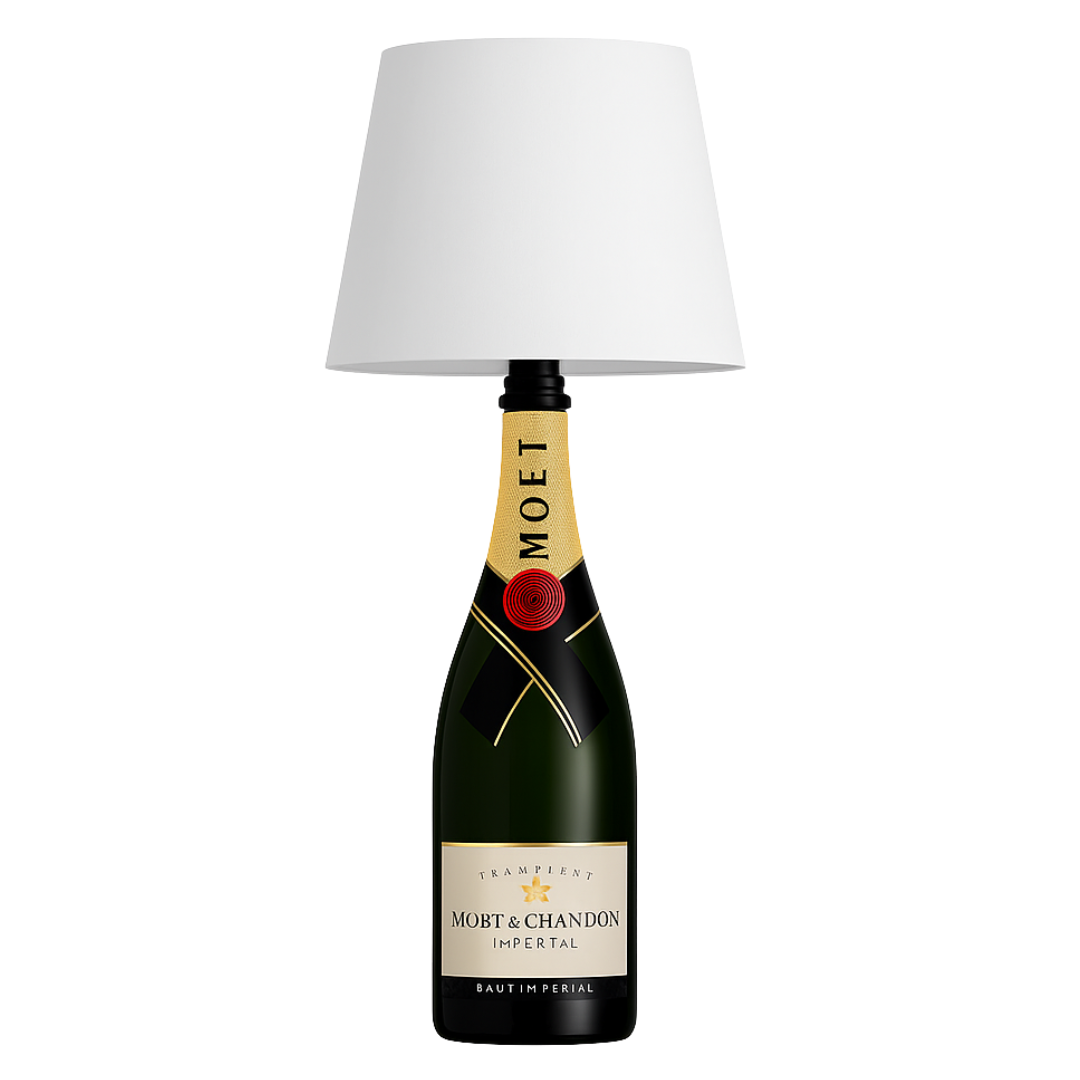 Aura – Tafellamp – Flessenlamp - Oplaadbaar – Voor Binnen & Buiten – Wit