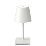 Mini Sven – Tafellamp – Oplaadbaar – Voor Binnen & Buiten – 26 cm – Wit - Enkel stuk