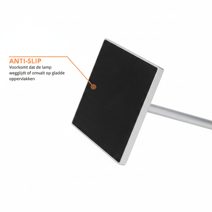 Sven – Tafellamp – Oplaadbaar – Voor Binnen & Buiten – 36 cm – Zilver